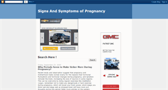 Desktop Screenshot of pregnancy-testing.blogspot.com