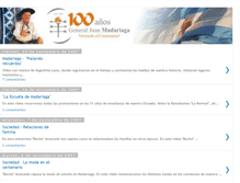 Tablet Screenshot of 100-madariaga.blogspot.com