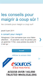 Mobile Screenshot of conseil-maigrir.blogspot.com