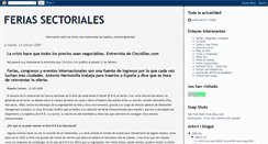 Desktop Screenshot of feriassectoriales.blogspot.com