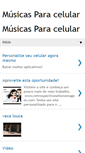 Mobile Screenshot of musicasparacelulargratis-admin.blogspot.com