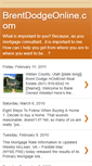 Mobile Screenshot of brentdodgeonline.blogspot.com