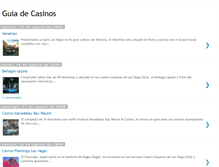 Tablet Screenshot of guia-casinos.blogspot.com