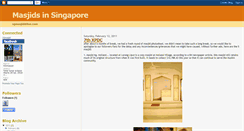 Desktop Screenshot of masjidsg.blogspot.com