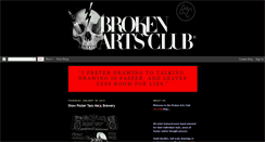 Desktop Screenshot of brokenartsclubinc.blogspot.com