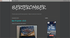 Desktop Screenshot of berteromber.blogspot.com