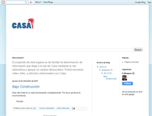 Tablet Screenshot of cambioencuba.blogspot.com