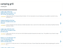 Tablet Screenshot of campinggrillreview.blogspot.com