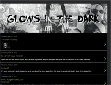 Tablet Screenshot of glowsdark.blogspot.com