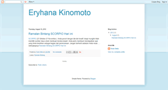 Desktop Screenshot of erieyhana.blogspot.com