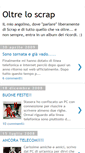 Mobile Screenshot of oltreloscrap.blogspot.com