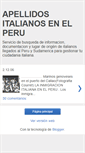 Mobile Screenshot of apellidositalianosperu.blogspot.com