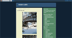Desktop Screenshot of moderncabin.blogspot.com