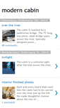 Mobile Screenshot of moderncabin.blogspot.com