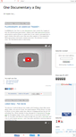 Mobile Screenshot of onedocumentaryaday.blogspot.com