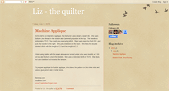 Desktop Screenshot of liz-thequilter.blogspot.com