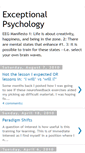 Mobile Screenshot of exceptionalpsychology.blogspot.com