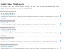 Tablet Screenshot of exceptionalpsychology.blogspot.com