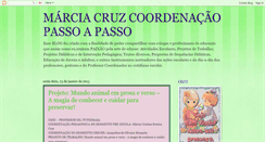 Desktop Screenshot of marciacruzcoordenacaopassoapasso.blogspot.com