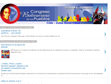 Tablet Screenshot of congreso-bolivariano.blogspot.com