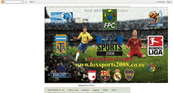 Desktop Screenshot of foxsports-en-vivo.blogspot.com