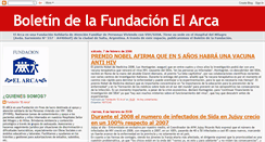 Desktop Screenshot of fundacion-elarca.blogspot.com