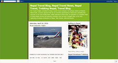 Desktop Screenshot of nepaltraveltour.blogspot.com