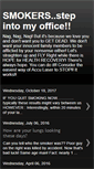 Mobile Screenshot of nosmokingnow.blogspot.com