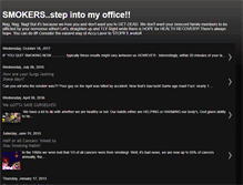 Tablet Screenshot of nosmokingnow.blogspot.com