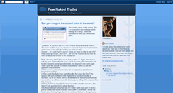 Desktop Screenshot of fewnakedtruths.blogspot.com