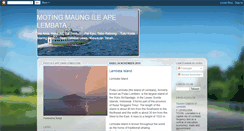 Desktop Screenshot of ileapelembata.blogspot.com