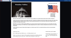Desktop Screenshot of primitivepolitics.blogspot.com