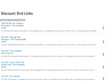 Tablet Screenshot of discountdvdlinks.blogspot.com