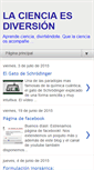 Mobile Screenshot of lacienciaesdiversion.blogspot.com