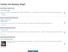 Tablet Screenshot of lovelyme2.blogspot.com