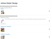Tablet Screenshot of juliananederdesign.blogspot.com