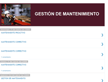 Tablet Screenshot of gestionmanto.blogspot.com