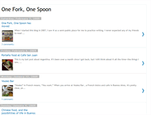Tablet Screenshot of oneforkonespoon.blogspot.com