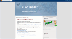 Desktop Screenshot of el-animador.blogspot.com