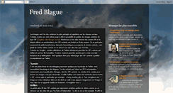 Desktop Screenshot of fred-blague.blogspot.com