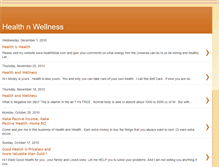 Tablet Screenshot of healthnwellnesssg.blogspot.com