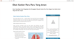 Desktop Screenshot of obatkankerparuparuyangaman.blogspot.com