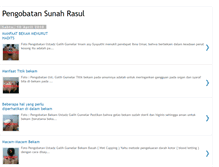 Tablet Screenshot of pengobatansunahrasul.blogspot.com