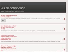 Tablet Screenshot of killer-confidence.blogspot.com