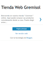 Mobile Screenshot of gremisol-tienda-web.blogspot.com