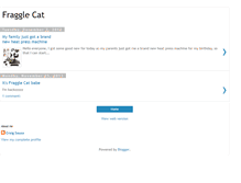 Tablet Screenshot of fragglecat.blogspot.com