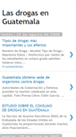 Mobile Screenshot of lasdrogasenguatemala.blogspot.com