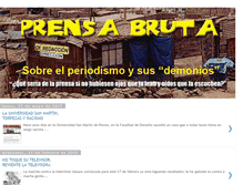 Tablet Screenshot of prensabruta.blogspot.com