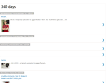 Tablet Screenshot of 340days.blogspot.com