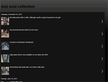 Tablet Screenshot of lostsoulcollective.blogspot.com